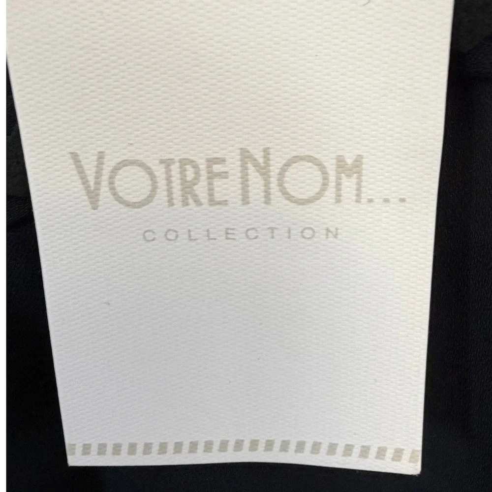 Votre Nom Collection Black Dress Pants Women's Sz 14‎ Straight Leg